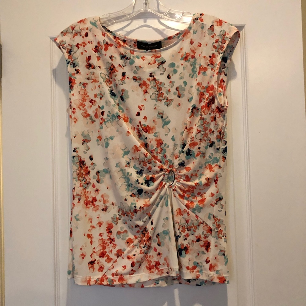 Flowered blouse